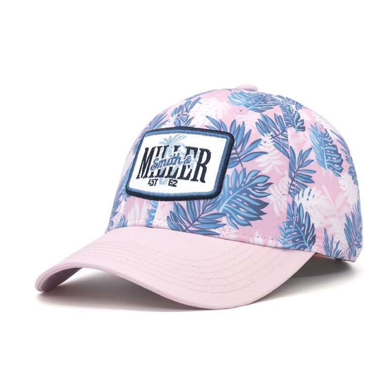 Smith&Miller Basecap Florida Cap pink/blau Damen - 1 Stück